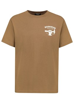 Sublevel Koszulka w kolorze karmelowym ze sklepu Limango Polska w kategorii T-shirty męskie - zdjęcie 186016325