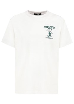 Sublevel Koszulka w kolorze białym ze sklepu Limango Polska w kategorii T-shirty męskie - zdjęcie 186016328