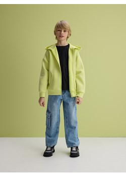 Reserved - Bluza z kapturem - żółty - id: 375CJ-11X - marki Reserved - 186024888 Reserved - Bluza z kapturem - żółty ze sklepu Reserved w kategorii Bluzy chłopięce - zdjęcie 186024888
