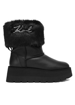 KARL LAGERFELD Śniegowce KL48655 Czarny ze sklepu MODIVO w kategorii Śniegowce damskie - zdjęcie 186028475