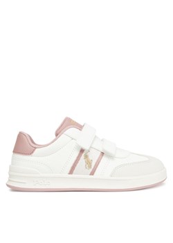 Polo Ralph Lauren Sneakersy Heritage Court III T-Toe Ez RL03359101 Biały ze sklepu MODIVO w kategorii Buty sportowe dziecięce - zdjęcie 186028506