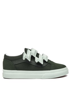 Vans Sneakersy Old Skool V Bolt Strap VN000D1BEMU1 Khaki ze sklepu MODIVO w kategorii Buty sportowe dziecięce - zdjęcie 186028535