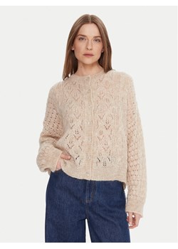 Kontatto Kardigan 3M0912C Beżowy Relaxed Fit ze sklepu MODIVO w kategorii Swetry damskie - zdjęcie 186028606
