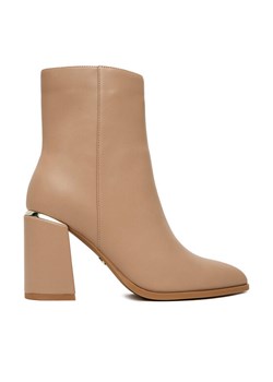Nine West Botki CEO-JASMIN-01 Beżowy ze sklepu MODIVO w kategorii Botki - zdjęcie 186028675