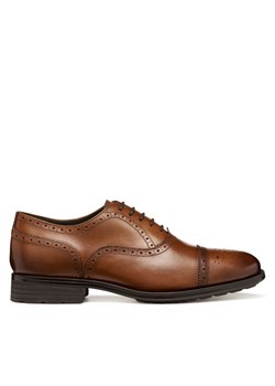Geox Półbuty U Walk Pleasure F U46H8B 00043 C6610 Brązowy ze sklepu MODIVO w kategorii Buty eleganckie męskie - zdjęcie 186028819