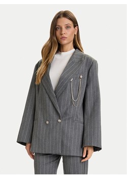 ViCOLO Marynarka TF0110 Szary Regular Fit ze sklepu MODIVO w kategorii Marynarki damskie - zdjęcie 186028865