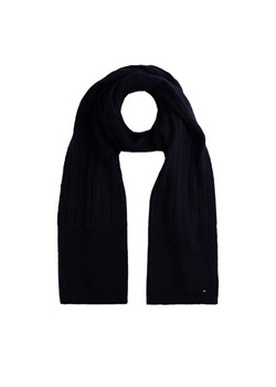 Tommy Hilfiger Szalik Flag Fluffy AW0AW17787 Granatowy ze sklepu MODIVO w kategorii Szaliki i chusty damskie - zdjęcie 186028898