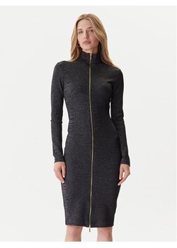 Just Cavalli Sukienka codzienna 79PAO905 J0251 Czarny Slim Fit ze sklepu MODIVO w kategorii Sukienki - zdjęcie 186028916