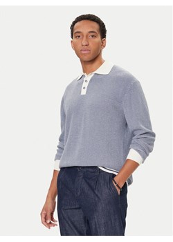United Colors Of Benetton Polo 10C1K301N Granatowy Regular Fit ze sklepu MODIVO w kategorii T-shirty męskie - zdjęcie 186028917