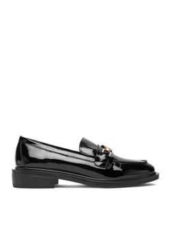 Eva Minge Loafersy EO-NOOR-330-25A-N337 Czarny ze sklepu MODIVO w kategorii Lordsy damskie - zdjęcie 186028965