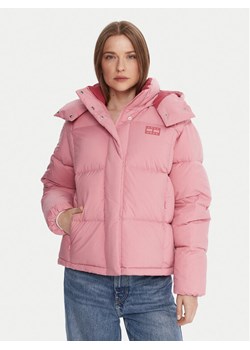 Tommy Jeans Kurtka puchowa Alaska DW0DW21623 Różowy Relaxed Fit ze sklepu MODIVO w kategorii Kurtki damskie - zdjęcie 186029018