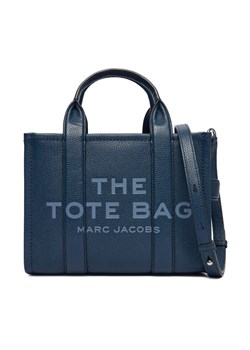 Marc Jacobs Torebka The Leather Small Tote Bag H009L01SP21 Granatowy ze sklepu MODIVO w kategorii Kuferki - zdjęcie 186029075