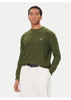 United Colors Of Benetton Sweter 1V4KU10AF Zielony Regular Fit - id: 0000305244000 - marki United Colors Of Benetton - 186029127 United Colors Of Benetton Sweter 1V4KU10AF Zielony Regular Fit ze sklepu MODIVO w kategorii Swetry męskie - zdjęcie 186029127