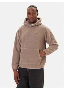 Levi's® Bluza Cozy Up A1034-0028 Écru Relaxed Fit ze sklepu MODIVO w kategorii Bluzy męskie - zdjęcie 186029148