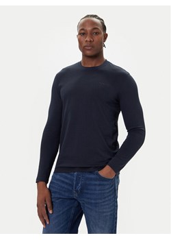 Bugatti Longsleeve 8330-85044D Granatowy Regular Fit ze sklepu MODIVO w kategorii T-shirty męskie - zdjęcie 186029149
