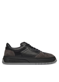 Iceberg Sneakersy Clock V2 IU1687 Czarny ze sklepu MODIVO w kategorii Buty sportowe męskie - zdjęcie 186029157