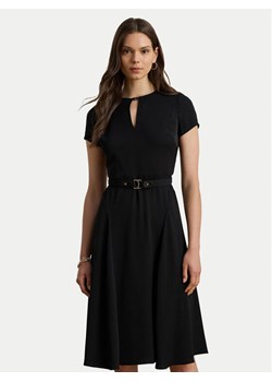 LAUREN RALPH LAUREN Sukienka koktajlowa 200973369002 Czarny Flare Fit ze sklepu MODIVO w kategorii Sukienki - zdjęcie 186029188