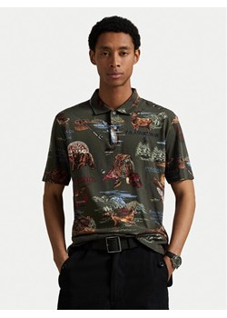 Polo Ralph Lauren Polo 710980789001 Khaki Regular Fit ze sklepu MODIVO w kategorii T-shirty męskie - zdjęcie 186029189
