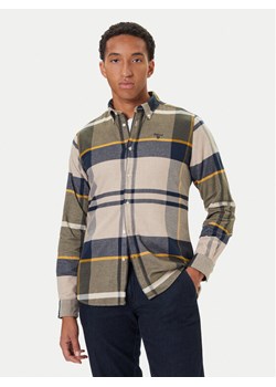 Barbour Koszula Iceloch MSH4994TN16 Zielony Tailored Fit ze sklepu MODIVO w kategorii Koszule męskie - zdjęcie 186029209