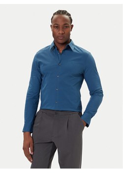 Calvin Klein Koszula LV04LB145G Niebieski Slim Fit ze sklepu MODIVO w kategorii Koszule męskie - zdjęcie 186029226