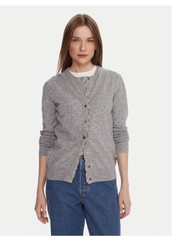 Barbour Kardigan LKN1076GY71 Szary Regular Fit ze sklepu MODIVO w kategorii Swetry damskie - zdjęcie 186029238