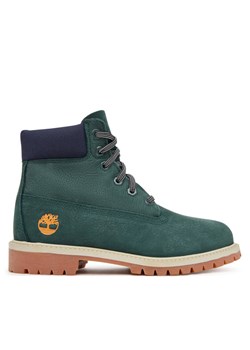 Timberland Trapery Premium 6-Inch Waterproof TB0A6BETEO61 Khaki ze sklepu MODIVO w kategorii Buty trekkingowe dziecięce - zdjęcie 186029245