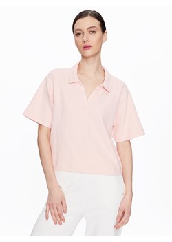 Puma Polo Herpol 673108 Różowy Relaxed Fit ze sklepu MODIVO w kategorii Bluzki damskie - zdjęcie 186029248