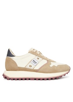 Blauer Sneakersy F5MILLEN03/NYG Beżowy ze sklepu MODIVO w kategorii Buty sportowe damskie - zdjęcie 186029276
