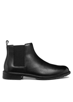 Geox Sztyblety Walk Pleasure U567KA-00043 C9999 Czarny ze sklepu MODIVO w kategorii Buty zimowe męskie - zdjęcie 186029288