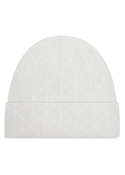 Calvin Klein Czapka LV04D8050G Beżowy ze sklepu MODIVO w kategorii Czapki zimowe męskie - zdjęcie 186029298
