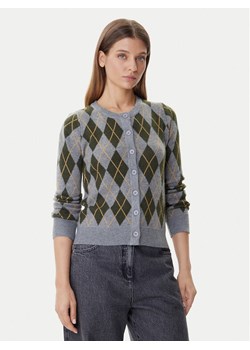 Vero Moda Kardigan Sage 10343727 Szary Standard Fit ze sklepu MODIVO w kategorii Swetry damskie - zdjęcie 186029367