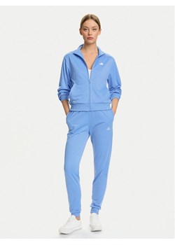 adidas Dres Essentials Feel Cozy JX0513 Niebieski Regular Fit ze sklepu MODIVO w kategorii Dresy damskie - zdjęcie 186029397