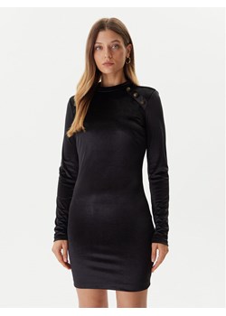 Guess Sukienka koktajlowa W5BK38 KCN22 Czarny Slim Fit ze sklepu MODIVO w kategorii Sukienki - zdjęcie 186029399