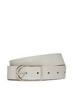 Calvin Klein Pasek Damski Centre Bridge Buckle Belt 3.0 K60K611920 Biały ze sklepu MODIVO w kategorii Paski damskie - zdjęcie 186029409