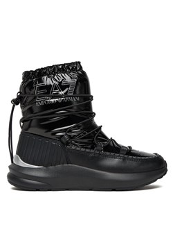 EA7 Emporio Armani Śniegowce 7X000328 AF18570 MC043 Czarny ze sklepu MODIVO w kategorii Buty zimowe męskie - zdjęcie 186029437