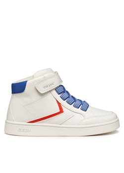 Geox Sneakersy J Eclyper J56LSA 0BC11 C1Z7S S Biały ze sklepu MODIVO w kategorii Buty sportowe dziecięce - zdjęcie 186029448