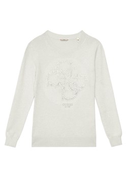 Guess Sweter J5YR01 Z3FP0 Szary Regular Fit ze sklepu MODIVO w kategorii Swetry dziewczęce - zdjęcie 186029535