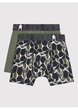 Cristiano Ronaldo CR7 Komplet 2 par bokserek Trunk 2-Pack 8400-51-565 Zielony ze sklepu MODIVO w kategorii Majtki dziecięce - zdjęcie 186029578
