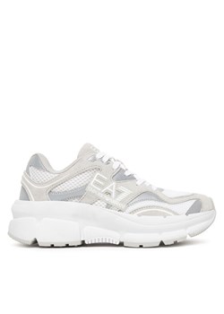 EA7 Emporio Armani Sneakersy X8X237 XK425 MZ203 Szary ze sklepu MODIVO w kategorii Buty sportowe damskie - zdjęcie 186029589