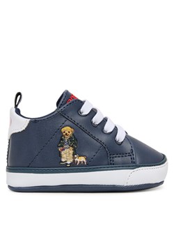 Polo Ralph Lauren Niechodki RL03477410 Granatowy ze sklepu MODIVO w kategorii Buty sportowe dziecięce - zdjęcie 186029677