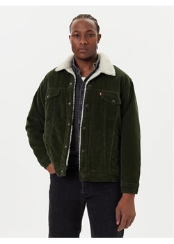 Levi's® Kurtka jeansowa Trucker A5784-0027 Zielony Relaxed Fit ze sklepu MODIVO w kategorii Kurtki męskie - zdjęcie 186029738
