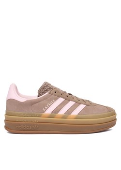 adidas Sneakersy Gazelle Bold JQ6436 Brązowy ze sklepu MODIVO w kategorii Buty sportowe damskie - zdjęcie 186029805