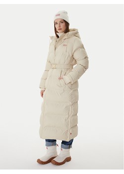 Hunter Płaszcz zimowy Hutchison HARW0001252 Beżowy Regular Fit ze sklepu MODIVO w kategorii Płaszcze damskie - zdjęcie 186029966