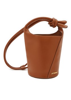 JACQUEMUS Plecak Le Petit Tourni 245BA366-3173 Brązowy ze sklepu MODIVO w kategorii Plecaki - zdjęcie 186029998