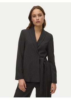 Vero Moda Marynarka Bestie 10333972 Szary Loose Fit ze sklepu MODIVO w kategorii Marynarki damskie - zdjęcie 186030058