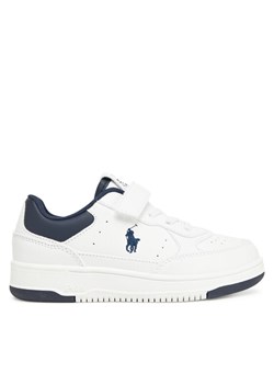 Polo Ralph Lauren Sneakersy Masters Court II Ps RL03403102 Biały ze sklepu MODIVO w kategorii Buty sportowe dziecięce - zdjęcie 186030066