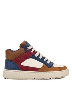Geox Sneakersy J Theleven J46LDC 05422 C1MD6 S Brązowy ze sklepu MODIVO w kategorii Buty sportowe dziecięce - zdjęcie 186030105