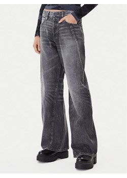 G-Star Raw Jeansy Contor 3D D27690-D537 Szary Wide Leg ze sklepu MODIVO w kategorii Jeansy damskie - zdjęcie 186030168