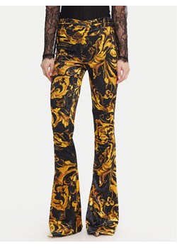 Versace Jeans Couture Legginsy 79HAC322 JS508 Czarny Slim Fit ze sklepu MODIVO w kategorii Spodnie damskie - zdjęcie 186030178