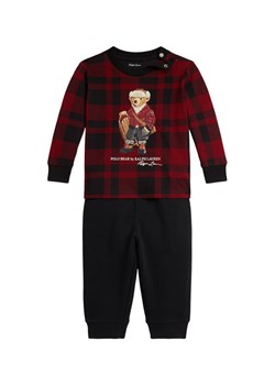 Polo Ralph Lauren Dres 320981284001 Bordowy Regular Fit - id: 0000305547590 - marki Polo Ralph Lauren - 186030218 Polo Ralph Lauren Dres 320981284001 Bordowy Regular Fit ze sklepu MODIVO w kategorii Komplety niemowlęce - zdjęcie 186030218